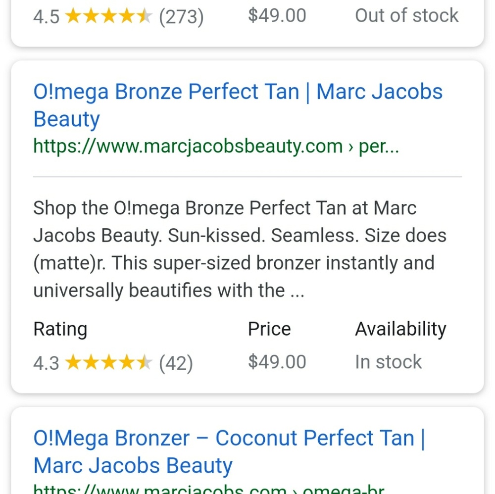 Marc Jacobs O!Mega Bronzer - Picture 2 of 3